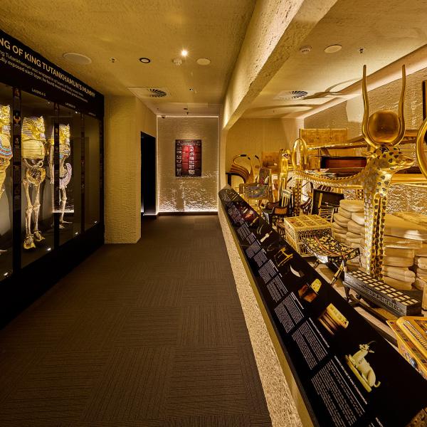 a store inside of a train station